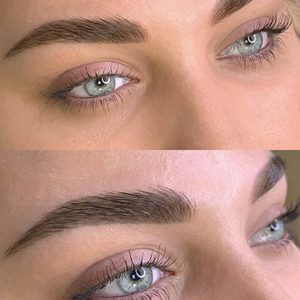 Ergebnis Permanent Make-up Augenbrauen bei Beauty Boulevard Frankenthal – natürlicher Härchen-Look
